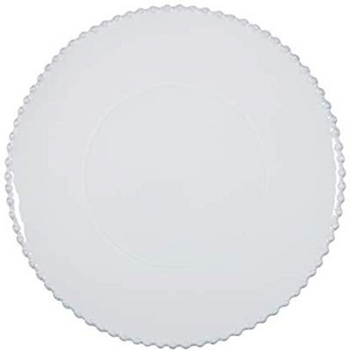 Costa Nova White Pearl Charger Service Plate